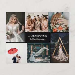Black Photo Collage Professional-fotograaf Flyer