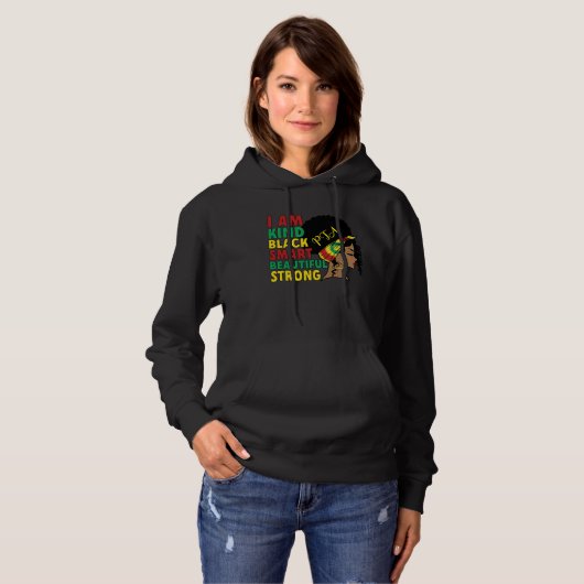 Black Physical Therapist Assistant African America Hoodie (Voorkant volledig)