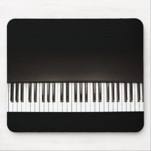 Black Piano mousepad Muismat