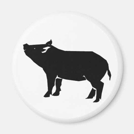 Black Pig Magneet (Voorkant)
