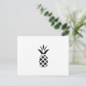 Black Pine Apple Briefkaart (Staand voorkant)