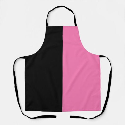 Black Pink CUSTOMIZABLE Schort (Voorkant)