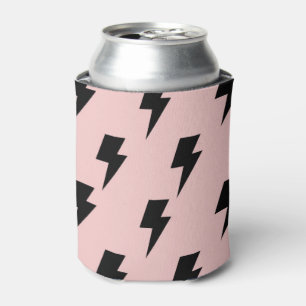 Black Pink Lightning Y2K Indie Bold Style Blikjeskoeler