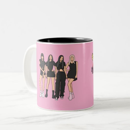 Black Pink special Mug (Devant gauche)