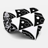 Black Pizza Stropdas (Opgerold)