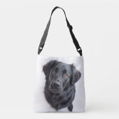 Black Placoted Retriever Crossbody Bag Crossbody Tas (Achterkant)