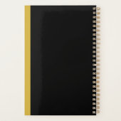 Black Planner 2026 for Home and Office Use (Dos)
