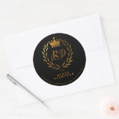 BLACK PLANTEUR 3 RONDE STICKER (Envelop)