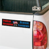 Black Political Rev. Bernie Bumpersticker (Op Truck)