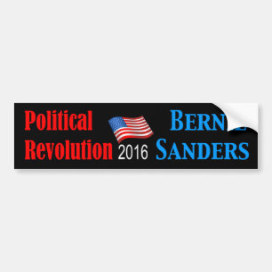 Black Political Rev. Bernie Bumpersticker