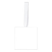 Black Polka Dot Seamless Pattern | Tiny Dots Kubus Ornament (Voorkant)