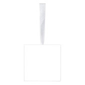 Black Polka Dot Seamless Pattern | Tiny Dots Kubus Ornament (Rechts)