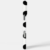 Black Polka Dots Case-Mate iPhone Case (Achterkant / Rechts)