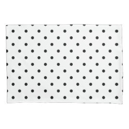 Black Polka Dots Kussensloop