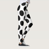 Black Polka Dots Leggings (Rechts)