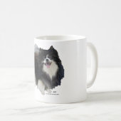 Black Pomeranian Koffiemok (Voorkant rechts)