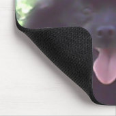Black Pomeranian Mousepad Muismat (Hoek)