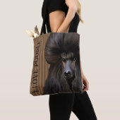 Black Poodle Art Bag Draagtas (Dichtbij)