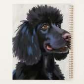 Black Poodle | Dog Watercolor Pet Painting (Dos)