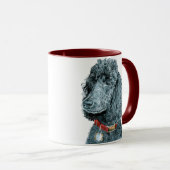 Black Poodle Whitney-Mok Mok (Voorkant rechts)