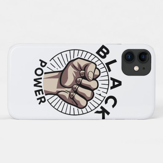 Black Power Afrocentric Case-Mate iPhone Case (Achterkant (horizontaal))