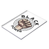 Black Power Afrocentric Notitieboek (Linkerzijde)