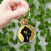 Black Power Fist Sleutelhanger (Hand)