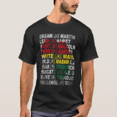 Black Power Shirt History Month African American P (Voorkant)