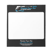 Black Pressure Power Washing Professional Clean Notitieblok (Voorkant)