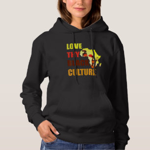 Black Pride African American Black Power Afrocente Hoodie