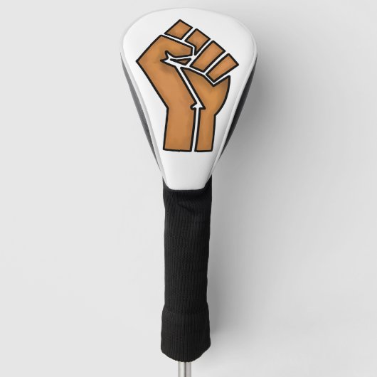 black pride eerste eenheid geschiedenis eenheid Af Golfheadcover (Voorkant)