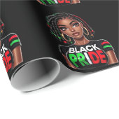 Black Pride Lady Cadeaupapier (Rol Hoek)