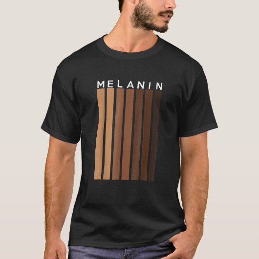 Black Pride Melanin Tshirt For Women Men Afro Quee (Devant)