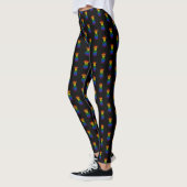Black | Pride Pineapple Rainbow Pattern Leggings (Links)