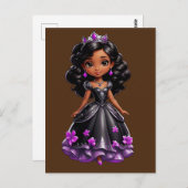 Black Princess Briefkaart (Voorkant / Achterkant)