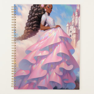 Black Princess Fantasy Kunst Planner