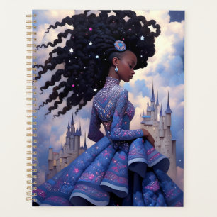 Black Princess Fantasy Kunst Planner