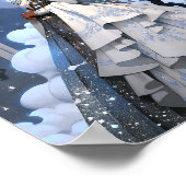 Black Princess Fantasy Kunst Poster (Hoek)