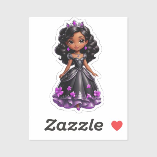 Black Princess Sticker (Vel)