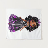 Black Princess Wandkleed (Voorkant (horizontaal))