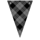 Black Pset Gefeliciteerd met Bunting Banner (Derde vlag)