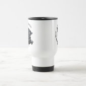 Black Pug alles over mij Reisbeker (Center)