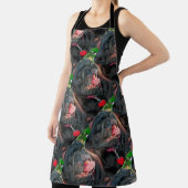 Black Pug Dog Schort (Insitu)