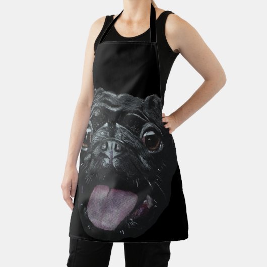 Black Pug  Schort (Insitu)