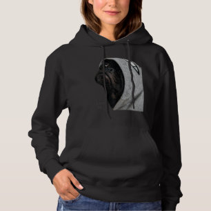 Black Pug Shirt Women Mannen Pug Mam Pap Life T-sh