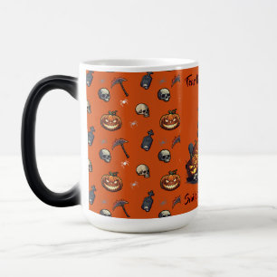 🖤 Black Pumpkin King Halloween Mok 🎃