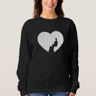 Black Queen Afro Heart Girl Magic Melanin Man Wome Trui