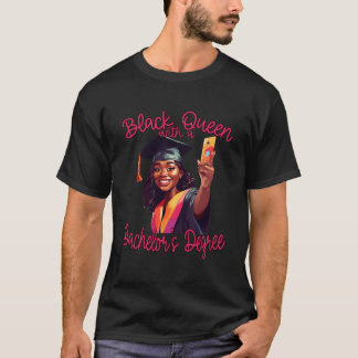 Black Queen Bachelors Degree Afstuderen 2023 BSW S T-shirt