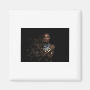 Black Queen Dispersion Sticker Magneet