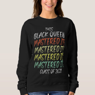 Black Queen Masters Afstuderen 30 Trui